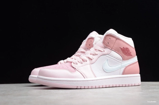 Cheap Pink Jordan 1 Mid Digital CW5379-600 Air 0702
